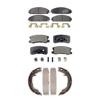 [Avant + Arrière] Kit de plaquette (semi-métallique) de frein pour 2008-2009 Dodge Caliber SRT-4 KFN-100618