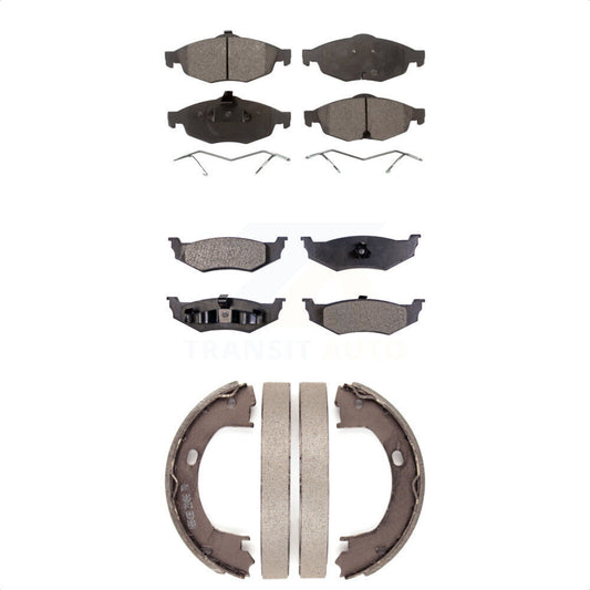 [Avant + Arrière] Kit de plaquette (semi-métallique) de frein pour Chrysler Sebring Dodge Stratus KFN-100644
