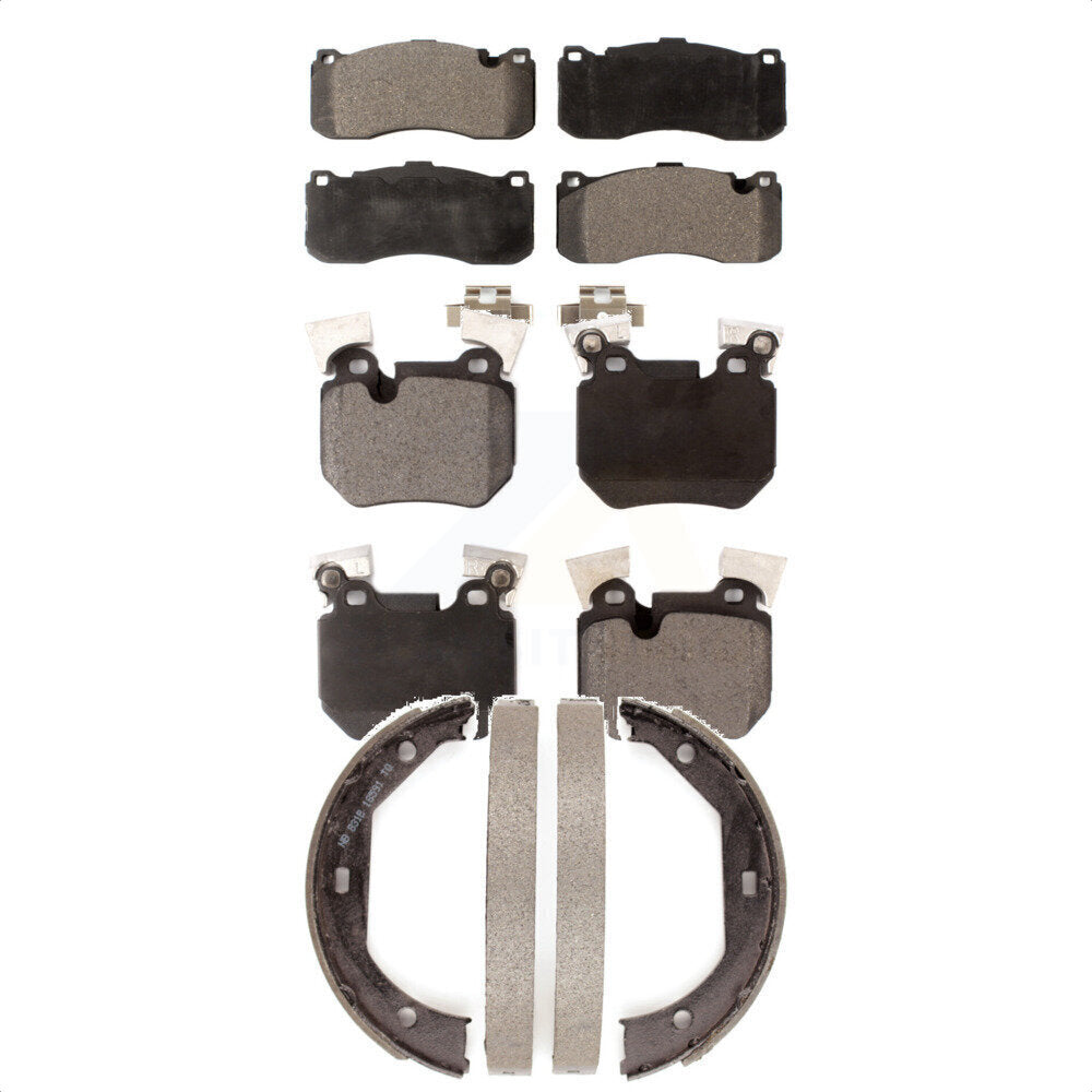 [Avant + Arrière] Kit de plaquette (semi-métallique) de frein pour BMW 135i 135is KFN-100669