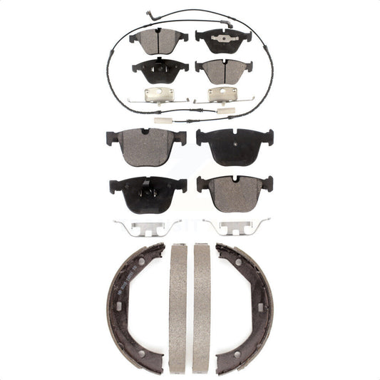 [Avant + Arrière] Kit de plaquette (semi-métallique) de frein pour BMW M3 1 Series M KFN-100672