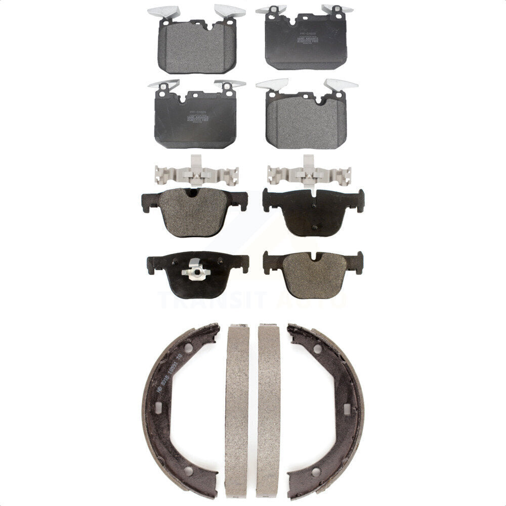 [Avant + Arrière] Kit de plaquette (semi-métallique) de frein pour BMW 335i 340i 440i xDrive Gran Coupe 435i ActiveHybrid 3 GT KFN-100677