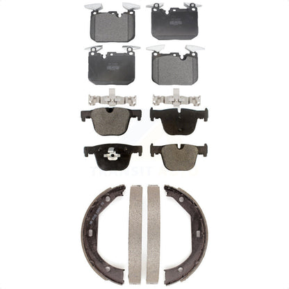 [Avant + Arrière] Kit de plaquette (semi-métallique) de frein pour BMW 335i 340i 440i xDrive Gran Coupe 435i ActiveHybrid 3 GT KFN-100677