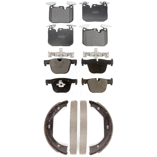 [Avant + Arrière] Kit de plaquette (semi-métallique) de frein pour BMW 335i 340i 440i xDrive Gran Coupe 435i ActiveHybrid 3 GT KFN-100677