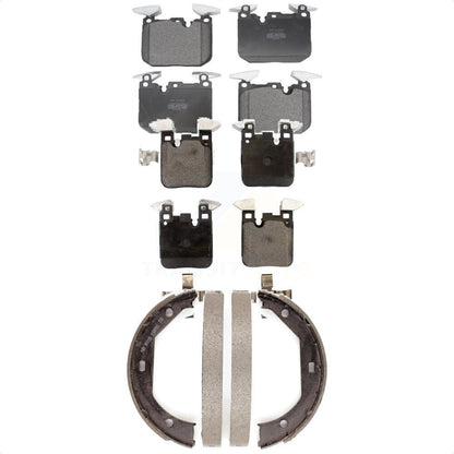 [Avant + Arrière] Kit de plaquette (semi-métallique) de frein pour BMW 428i 330i xDrive 335i 328i M4 430i Gran Coupe M3 435i 340i 440i M2 GT ActiveHybrid 3 KFN-100678