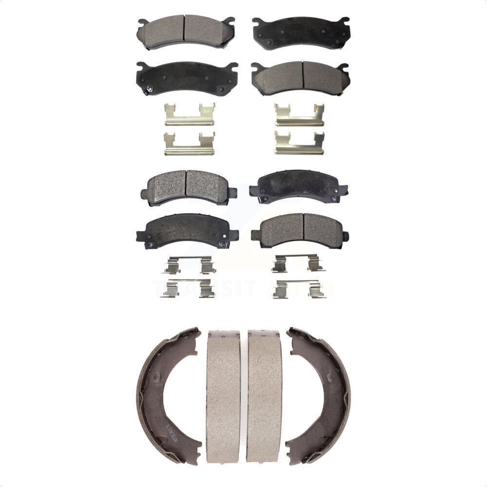 [Avant + Arrière] Kit de plaquette (semi-métallique) de frein pour Chevrolet Express 2500 GMC Savana KFN-100706