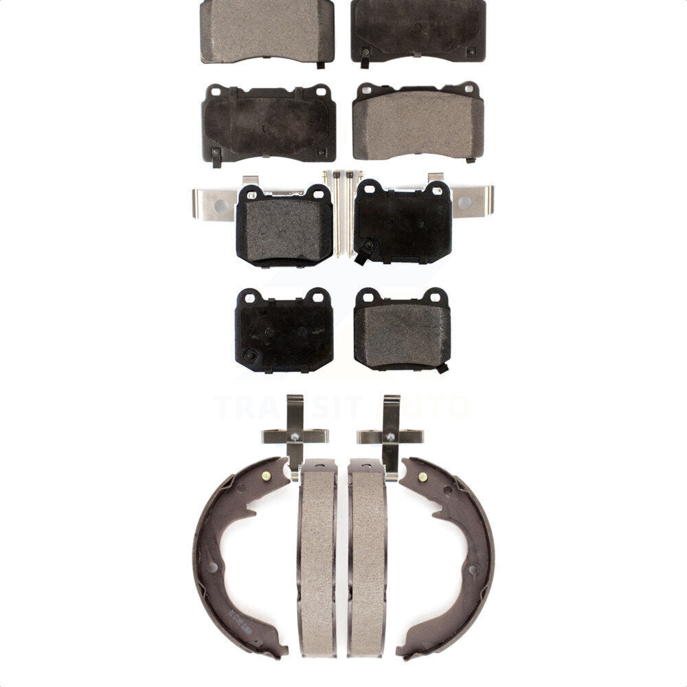 [Avant + Arrière] Kit de plaquette (semi-métallique) de frein pour Subaru Impreza KFN-100740