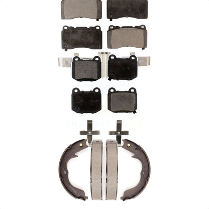 [Avant + Arrière] Kit de plaquette (semi-métallique) de frein pour Subaru Impreza KFN-100740