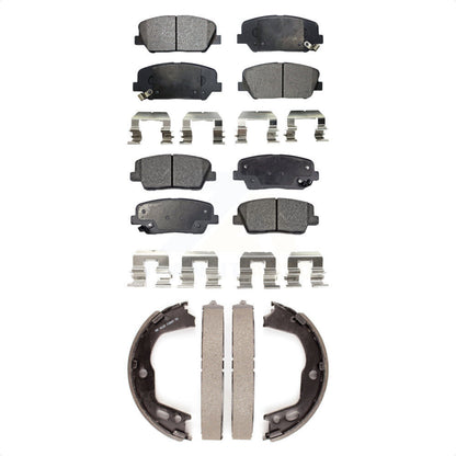 [Avant + Arrière] Kit de plaquette (semi-métallique) de frein pour Hyundai Genesis Coupe KFN-100745