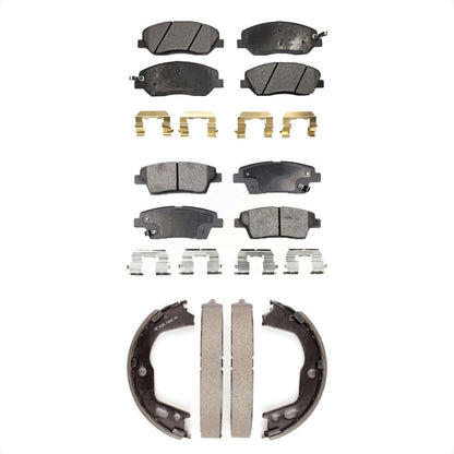 [Avant + Arrière] Kit de plaquette (semi-métallique) de frein pour Hyundai Genesis 3.8L KFN-100748