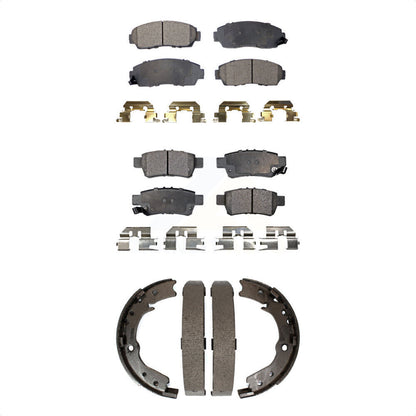 [Avant + Arrière] Kit de plaquette (semi-métallique) de frein pour 2005-2010 Honda Odyssey KFN-100767
