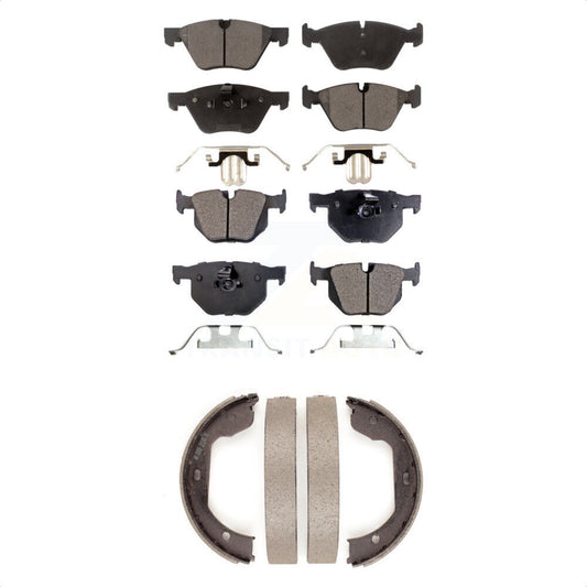 [Avant + Arrière] Kit de plaquette (semi-métallique) de frein pour BMW 525i KFN-100779