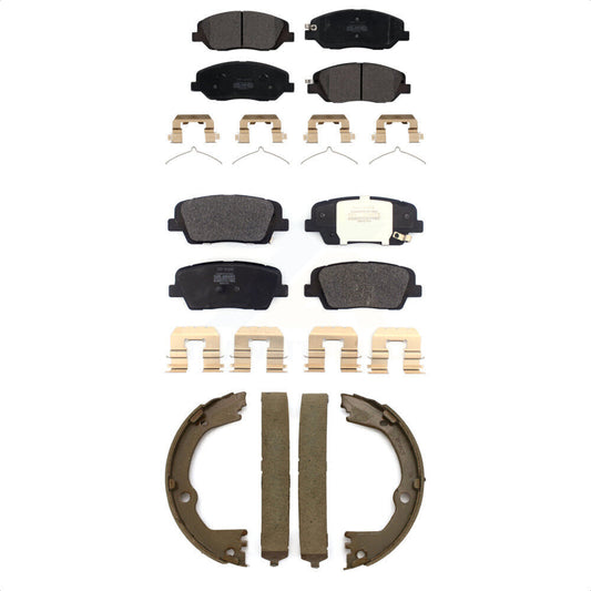 [Avant + Arrière] Kit de plaquette (semi-métallique) de frein pour Hyundai Santa Fe XL KFN-100794