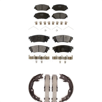 [Avant + Arrière] Kit de plaquette (semi-métallique) de frein pour Toyota Camry KFN-100797