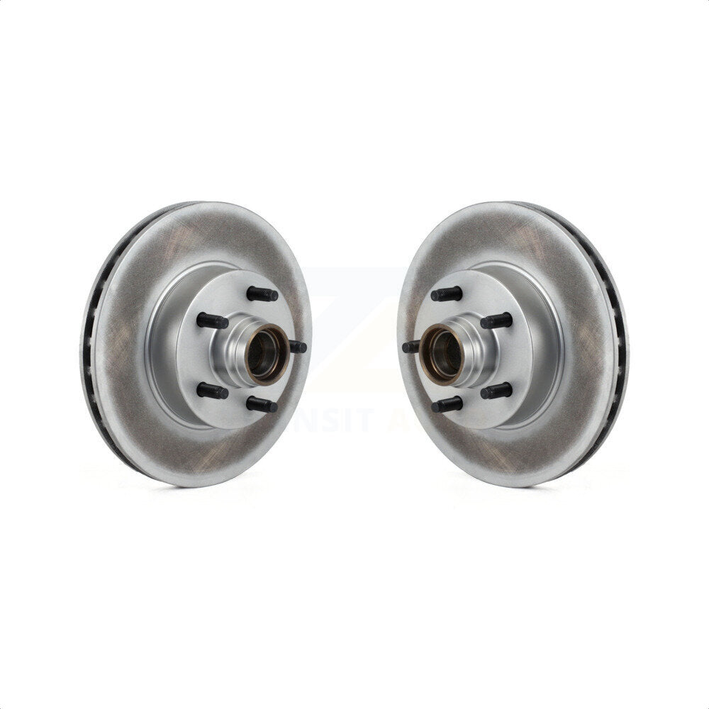 [Avant] Kit d'ensemble disque (revêtu) de frein à disque (revêtu) et moyeu pour 2010-2011 Ford Ranger RWD KG-100010 par Genius