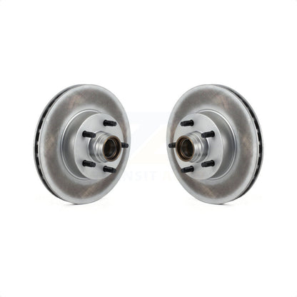 [Avant] Kit d'ensemble disque (revêtu) de frein à disque (revêtu) et moyeu pour 2010-2011 Ford Ranger RWD KG-100010 par Genius