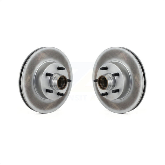 [Avant] Kit d'ensemble disque (revêtu) de frein à disque (revêtu) et moyeu pour 2010-2011 Ford Ranger RWD KG-100010 par Genius