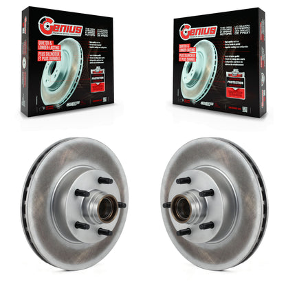 [Avant] Kit d'ensemble disque (revêtu) de frein à disque (revêtu) et moyeu pour 2010-2011 Ford Ranger RWD KG-100010