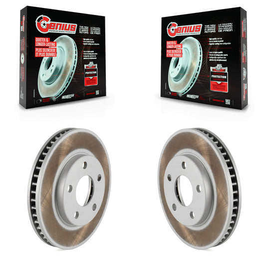 [Avant] Kit de disque (revêtu) de frein pour Buick LeSabre Pontiac Century Chevrolet Oldsmobile Grand Prix Venture Bonneville Regal Cadillac Montana Camaro DeVille Intrigue 88 Silhouette Firebird Park 98 KG-100013