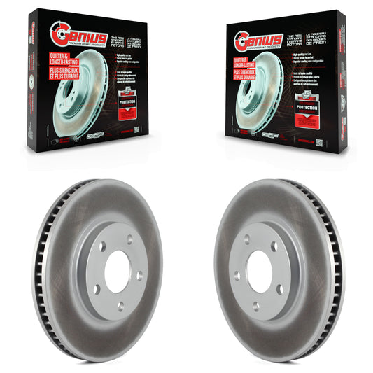 [Avant] Kit de disque (revêtu) de frein pour Chevrolet Buick Impala LeSabre Cadillac DeVille Monte Carlo Pontiac Park Avenue Bonneville Camaro Firebird Oldsmobile Seville Eldorado Aurora Intrigue Riviera KG-100014