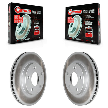 [Avant] Kit de disque (revêtu) de frein pour Chevrolet Pontiac Grand Am Malibu Oldsmobile Alero Classic Cutlass KG-100015