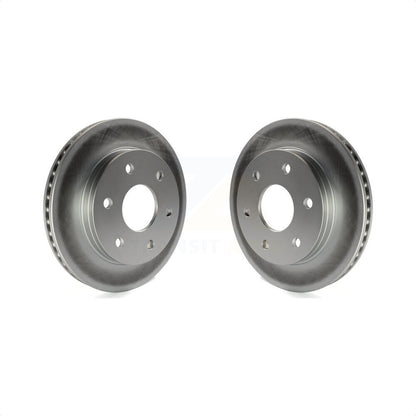 [Avant] Kit de disque (revêtu) de frein pour Chevrolet Silverado 1500 GMC Sierra Tahoe Suburban Yukon Avalanche XL Cadillac Classic Escalade Express 2500 Astro ESV EXT Savana Safari KG-100017 par Genius