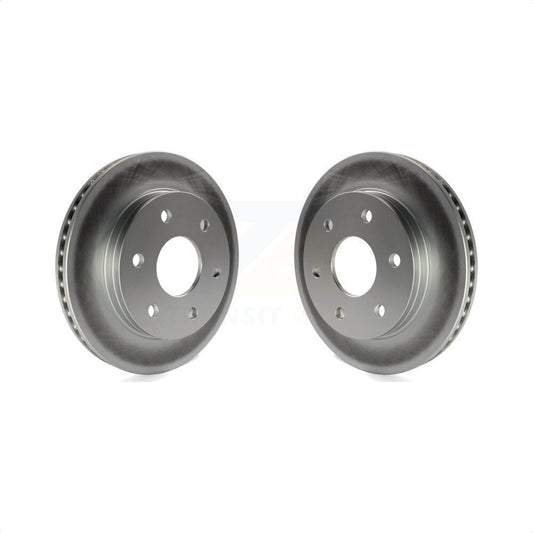 [Avant] Kit de disque (revêtu) de frein pour Chevrolet Silverado 1500 GMC Sierra Tahoe Suburban Yukon Avalanche XL Cadillac Classic Escalade Express 2500 Astro ESV EXT Savana Safari KG-100017 par Genius