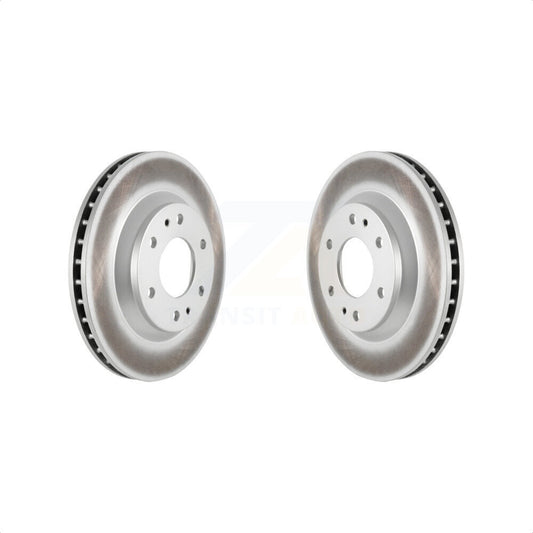 [Avant] Kit de disque (revêtu) de frein pour Chevrolet Trailblazer GMC Envoy Buick Rainier Oldsmobile Bravada Isuzu Ascender KG-100022 par Genius