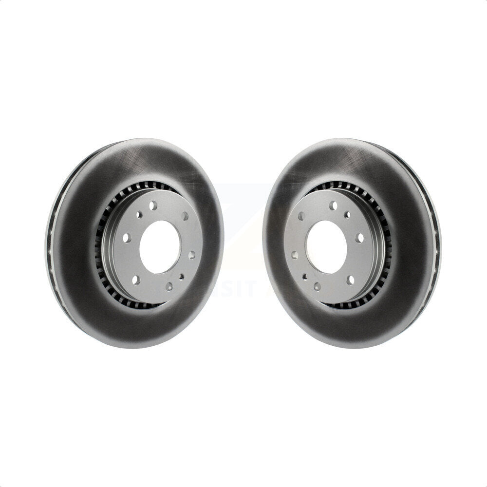 [Avant] Kit de disque (revêtu) de frein pour Chevrolet Trailblazer GMC EXT Envoy XL Buick Rainier XUV SSR Isuzu Ascender Saab 9-7x KG-100023 par Genius