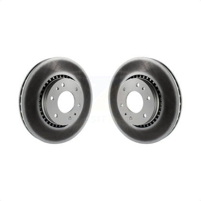 [Avant] Kit de disque (revêtu) de frein pour Chevrolet Trailblazer GMC EXT Envoy XL Buick Rainier XUV SSR Isuzu Ascender Saab 9-7x KG-100023 par Genius