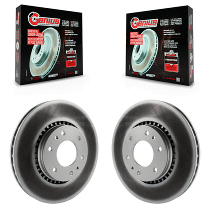 [Avant] Kit de disque (revêtu) de frein pour Chevrolet Trailblazer GMC EXT Envoy XL Buick Rainier XUV SSR Isuzu Ascender Saab 9-7x KG-100023