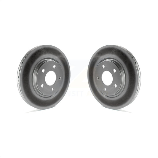 [Avant] Kit de disque (revêtu) de frein pour Chevrolet Malibu Pontiac G6 Cobalt Saturn Ion HHR Aura G5 Pursuit KG-100028 par Genius