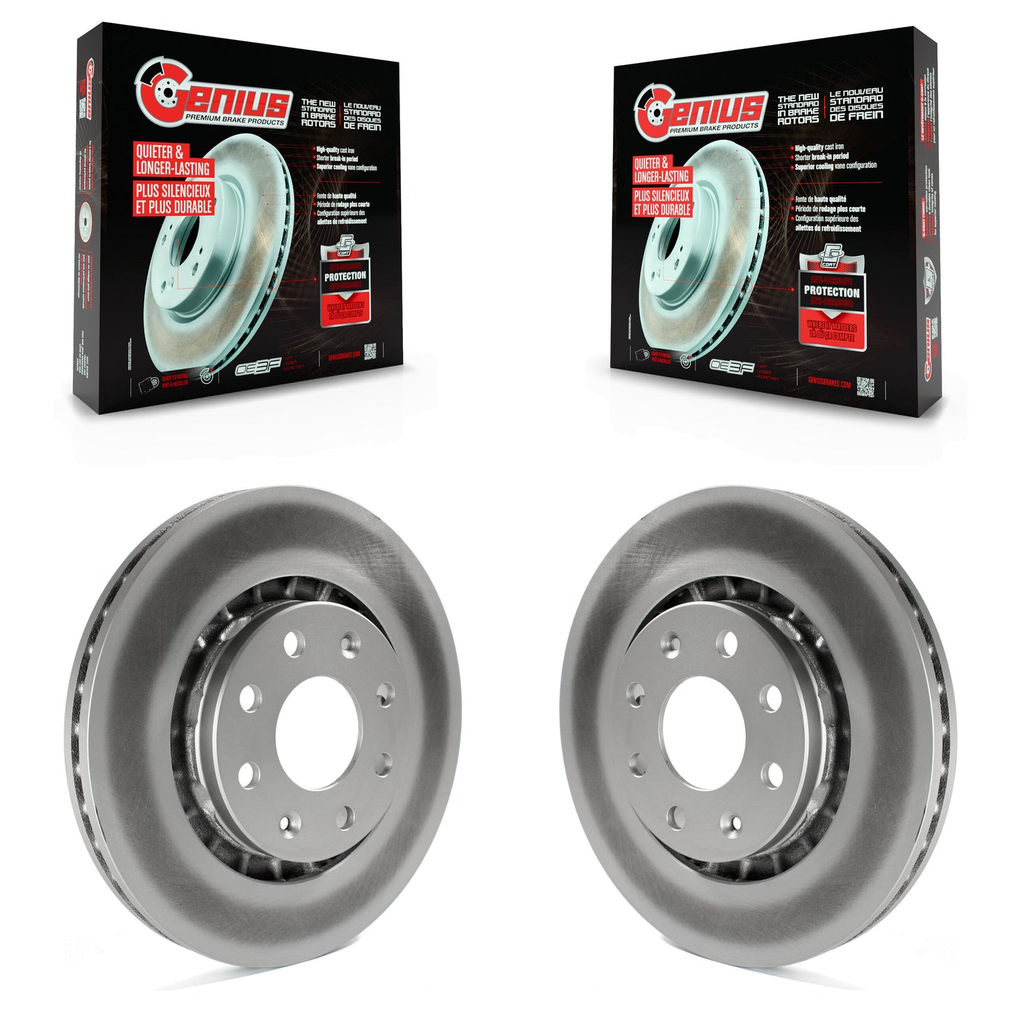 [Avant] Kit de disque (revêtu) de frein pour Chevrolet Aveo Spark Aveo5 EV Pontiac G3 Daewoo Lanos LeMans Asuna Suzuki GT Wave Swift Wave5 Swift+ KG-100030