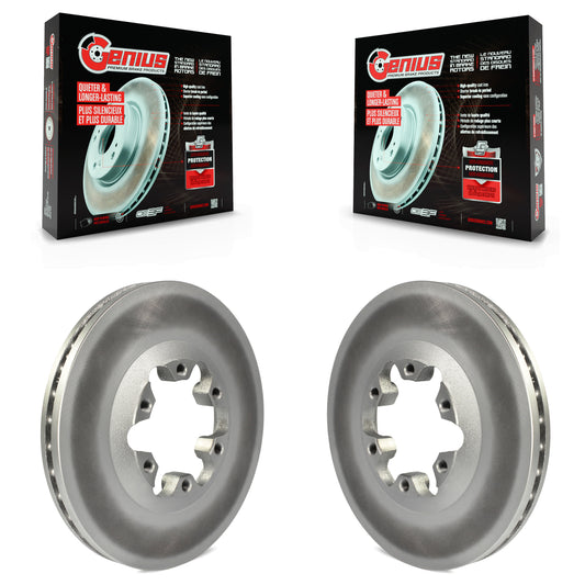 [Avant] Kit de disque (revêtu) de frein pour Chevrolet Colorado GMC Canyon Isuzu i-290 i-280 i-370 i-350 KG-100031