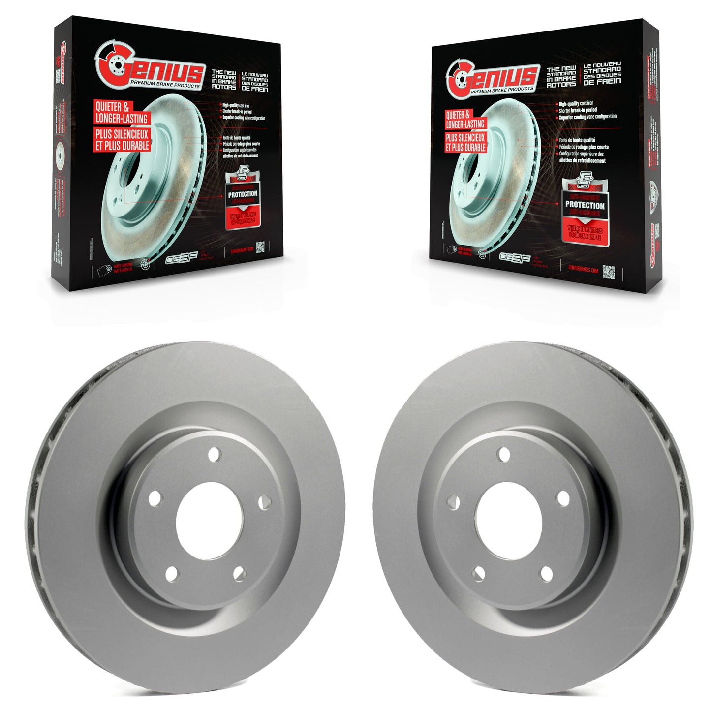 [Avant] Kit de disque (revêtu) de frein pour Chevrolet Corvette Cadillac XLR KG-100033