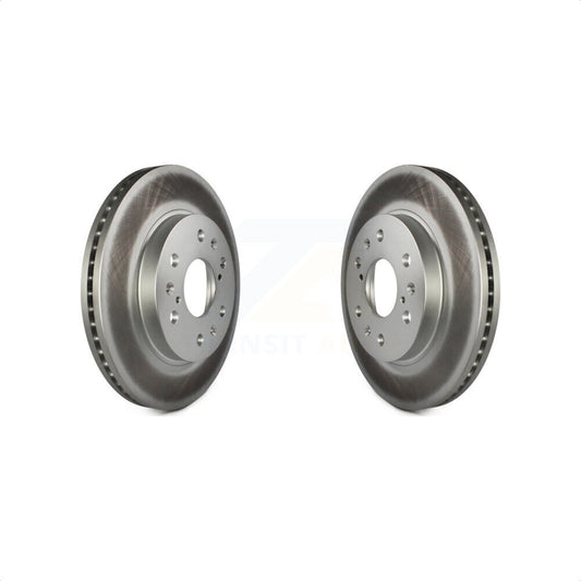 [Avant] Kit de disque (revêtu) de frein pour Chevrolet Silverado 1500 GMC Sierra Tahoe Cadillac Yukon Suburban Escalade XL Avalanche Classic XTS ESV Express LD EXT Savana Limited KG-100035 par Genius