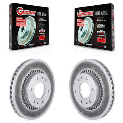 [Avant] Kit de disque (revêtu) de frein pour Chevrolet Trailblazer GMC Envoy Buick Rainier Isuzu Ascender KG-100039