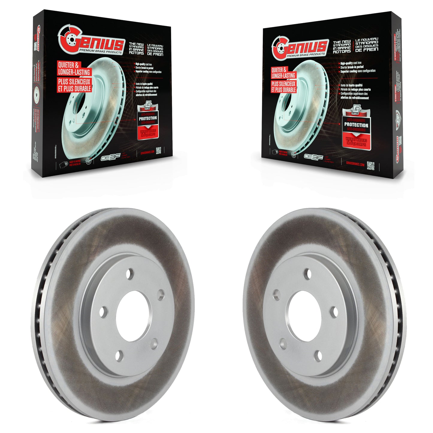 [Avant] Kit de disque (revêtu) de frein pour Chevrolet HHR KG-100041