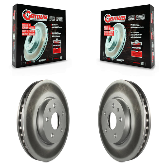 [Avant] Kit de disque (revêtu) de frein pour Chevrolet Equinox GMC Terrain Malibu Camaro Buick Impala LaCrosse Regal Limited Corvette Allure KG-100052