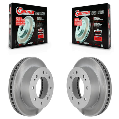 [Avant] Kit de disque (revêtu) de frein pour Chevrolet Silverado 2500 HD GMC Sierra 1500 3500 Suburban KG-100057