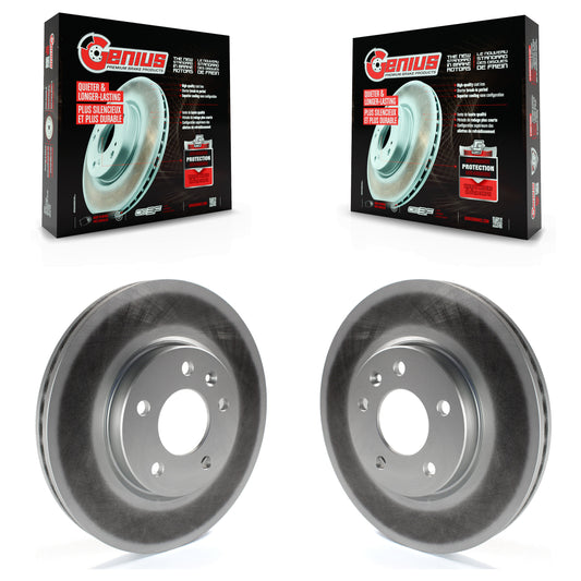 [Avant] Kit de disque (revêtu) de frein pour Chevrolet Equinox Malibu Cruze Buick GMC Terrain Verano Volt LaCrosse Regal Sportback TourX Orlando Encore GX Trailblazer KG-100058