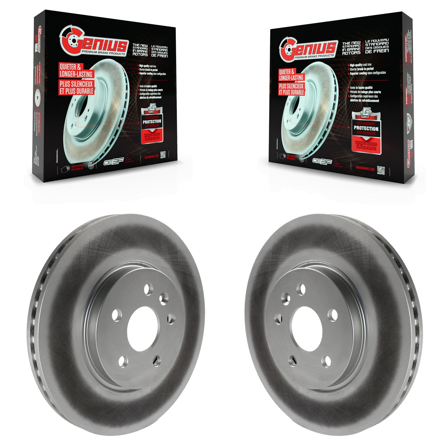 [Avant] Kit de disque (revêtu) de frein pour Chevrolet Buick Encore Trax Sonic KG-100059
