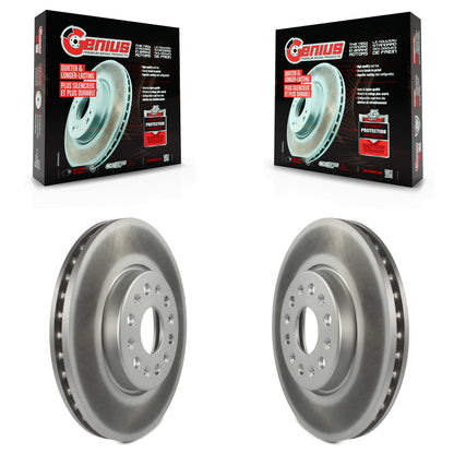 [Avant] Kit de disque (revêtu) de frein pour Chevrolet Traverse GMC Acadia Buick Enclave Blazer KG-100063