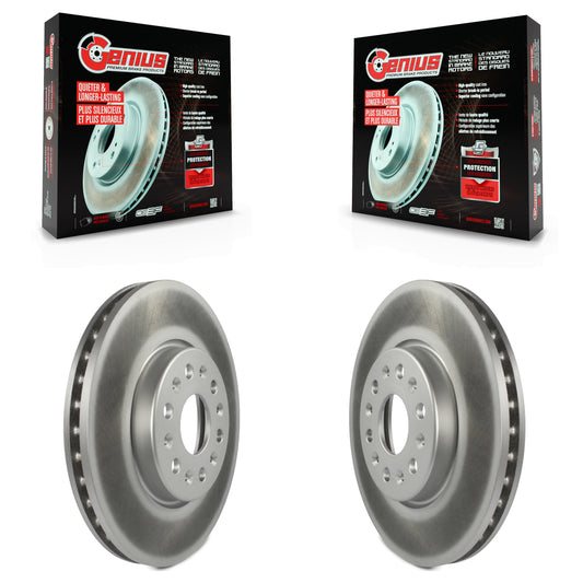 [Avant] Kit de disque (revêtu) de frein pour Chevrolet Traverse GMC Acadia Buick Enclave Blazer KG-100063