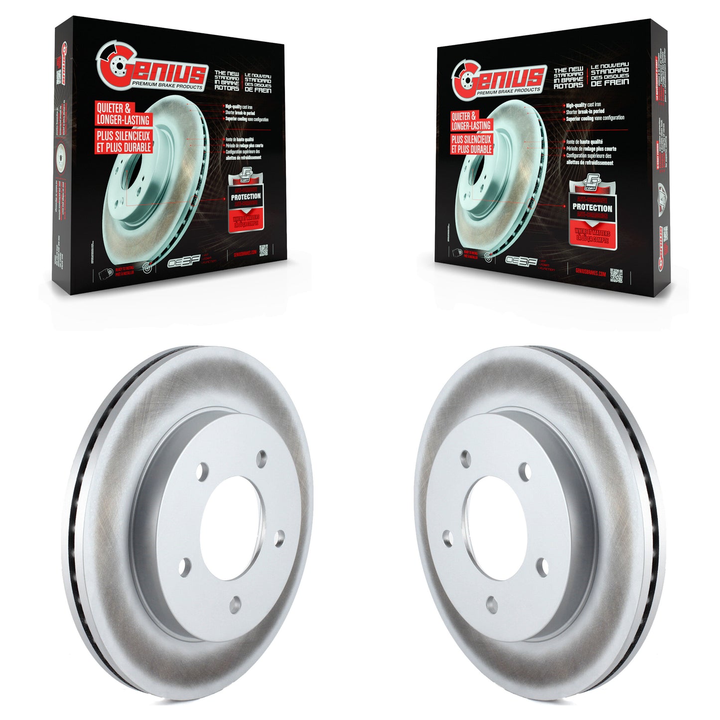 [Avant] Kit de disque (revêtu) de frein pour Ford F-150 Heritage 4WD KG-100068