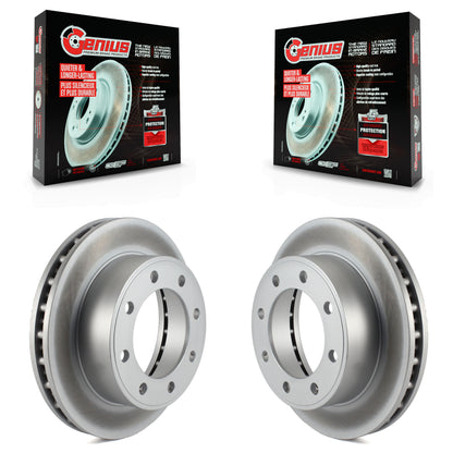 [Avant] Kit de disque (revêtu) de frein pour Ford F-250 Super Duty F-350 Excursion F-550 F-450 KG-100072