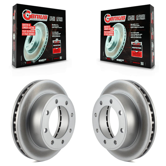 [Avant] Kit de disque (revêtu) de frein pour Ford F-250 Super Duty F-350 Excursion F-550 F-450 KG-100072