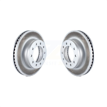 [Avant] Kit de disque (revêtu) de frein pour Ford F-350 Super Duty F-250 F-450 F-550 International CF500 CF600 KG-100084 par Genius