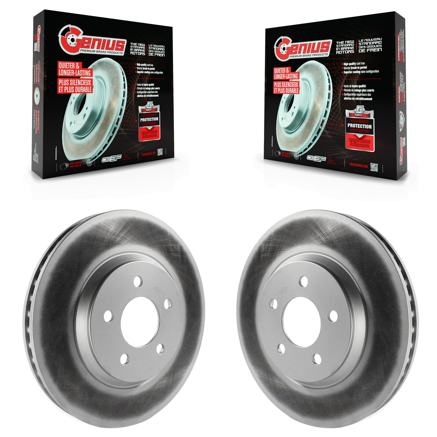 [Avant] Kit de disque (revêtu) de frein pour Ford Mustang KG-100087
