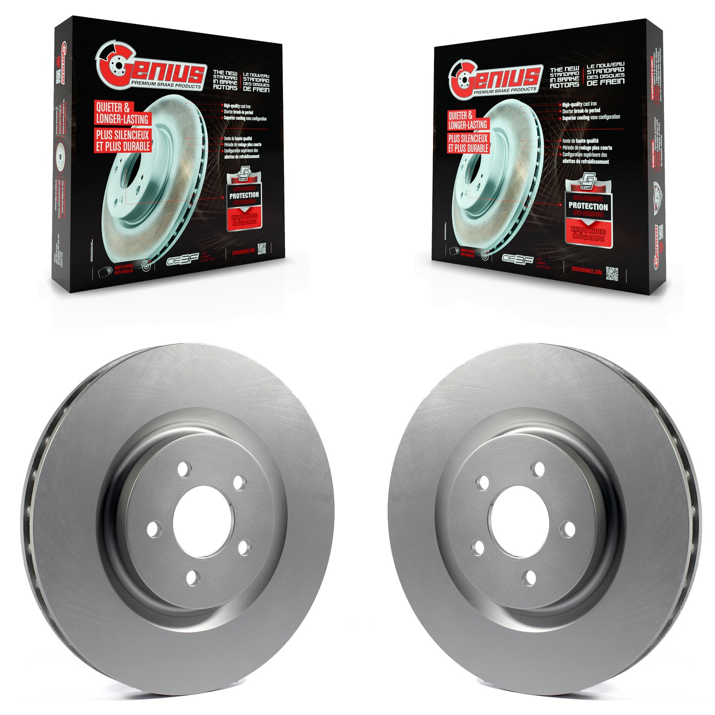 [Avant] Kit de disque (revêtu) de frein pour Ford Mustang KG-100090