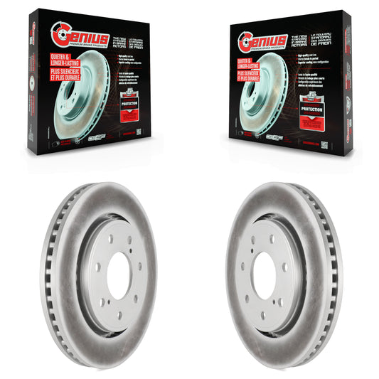 [Avant] Kit de disque (revêtu) de frein pour 2010-2014 Ford F-150 avec 7 Lug Wheels KG-100099